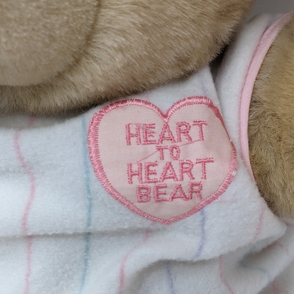 Chosun Heart To Heart Bear Teddy Vintage Beat Cap Gown Pajamas 1986 Works - Picture 2 of 9